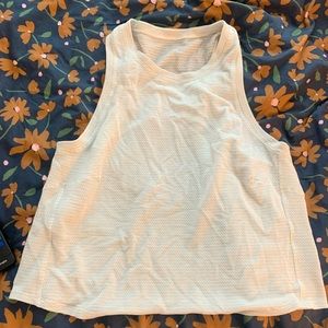 Lululemon cropped running top